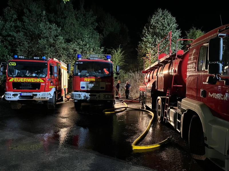 Feuerwehr der Gemeinde Brensbach sehr gefordert, 17 Einsätze in 26 Tage