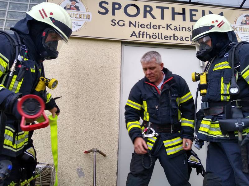 Atemschutz Training bei der Feuerwehr Brensbach Nieder-Kainsbach und Affhöllerbach am 15.10.2022