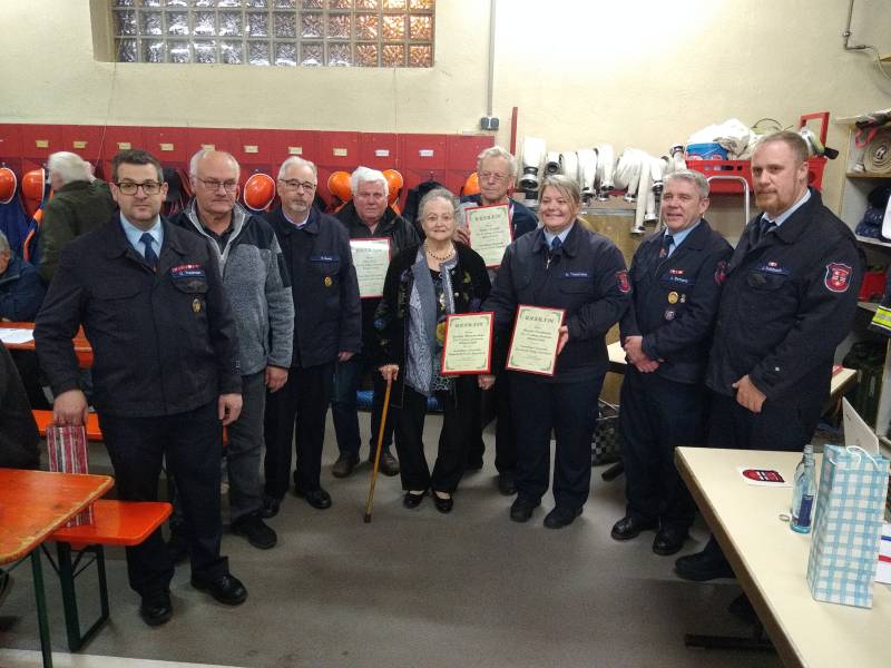 Jahreshauptversammlung der Freiwilligen Feuerwehr Nieder-Kainsbach vom 14.01.2023