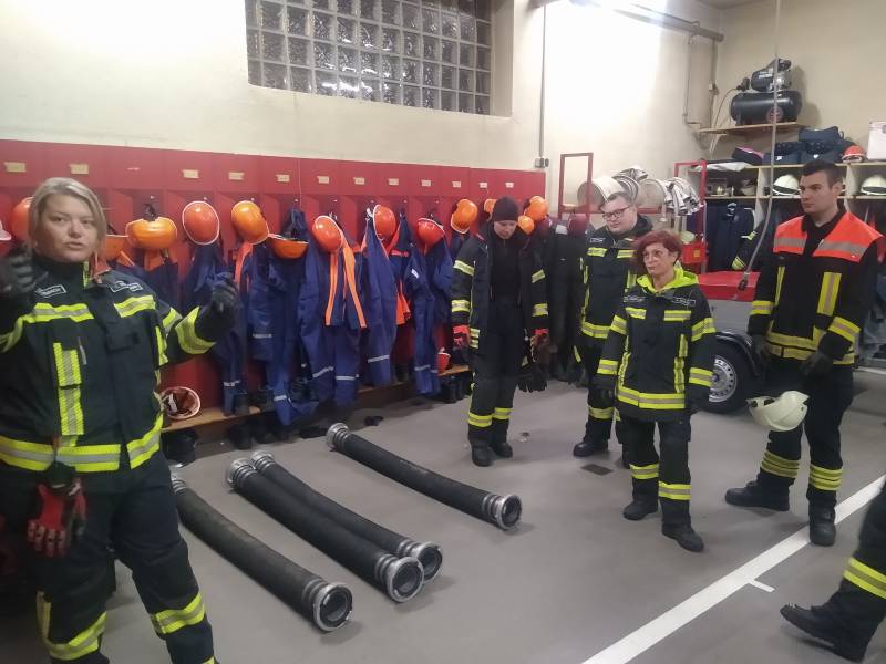 Bericht über die Gemeinsame Ausbildung der Feuerwehren Nieder-Kainsbach und Affhöllerbach