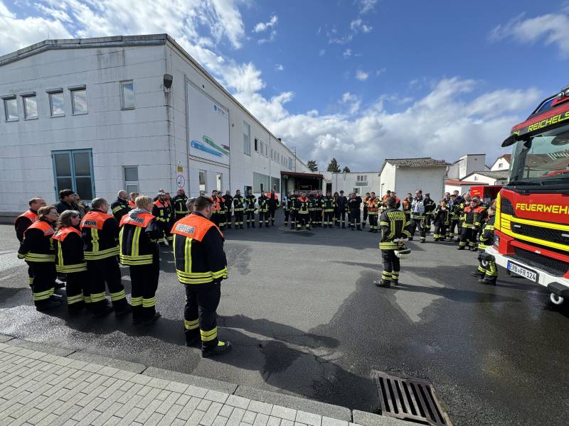 Großübung bei Firma Ritter-Pen in Brensbach beschäftigt Feuerwehren aus dem Odenwaldkreis